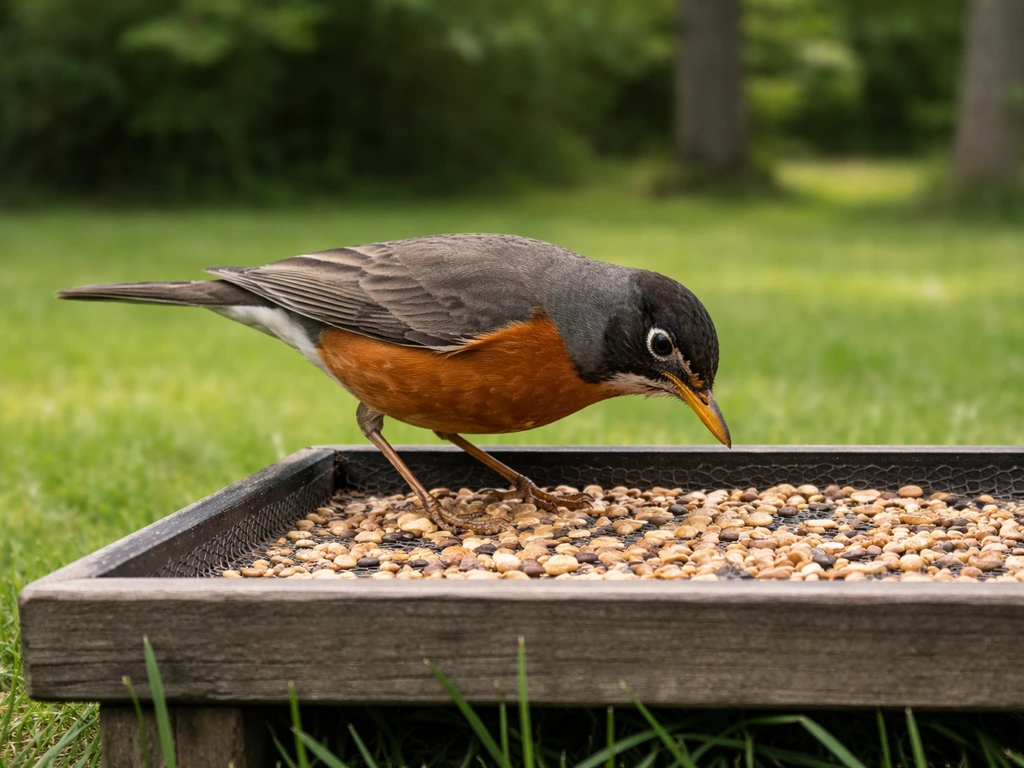 Do Robins Eat at Bird Feeders? What to Offer Today